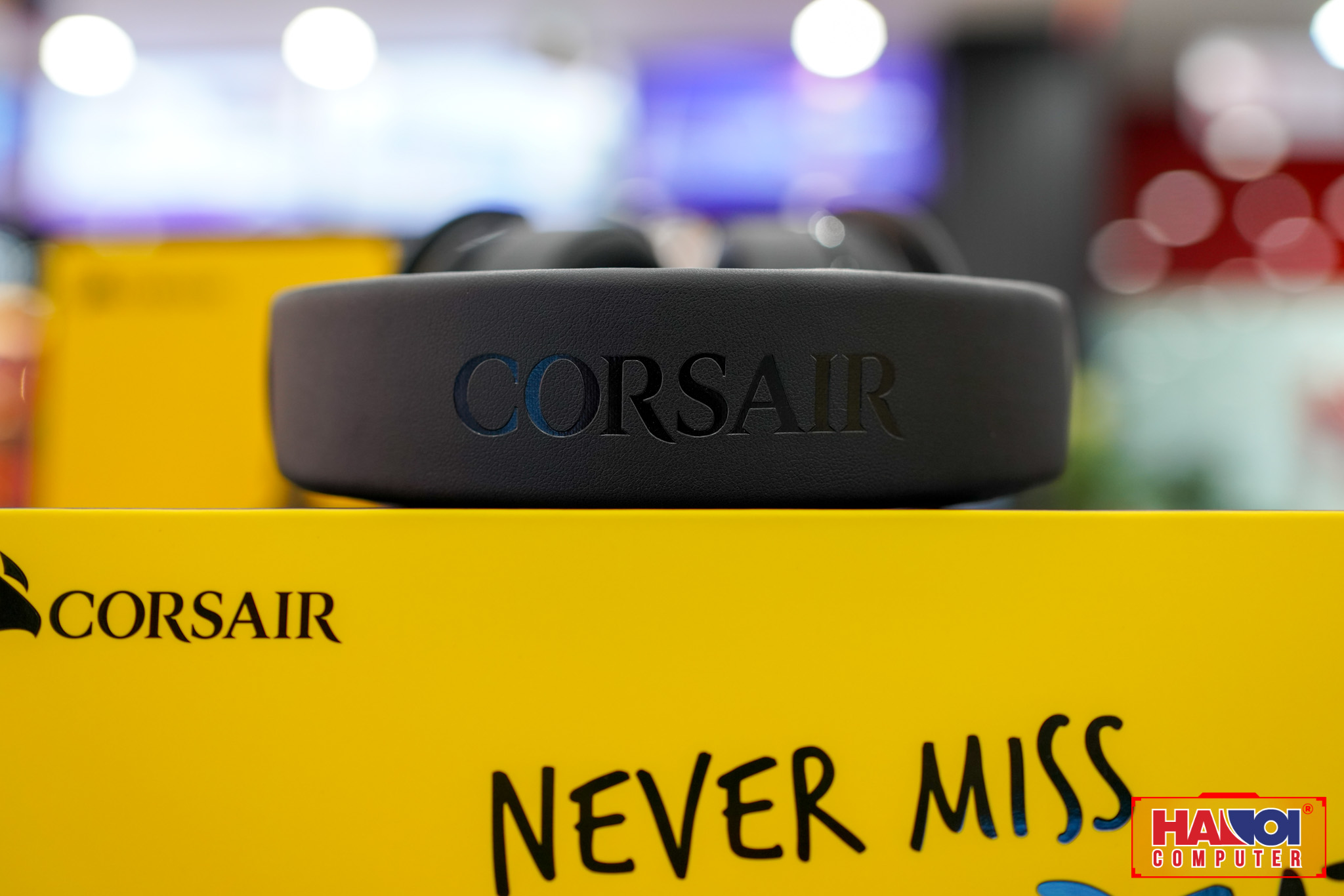 Đệm da của tai nghe Corsair HS70 Pro Wireless